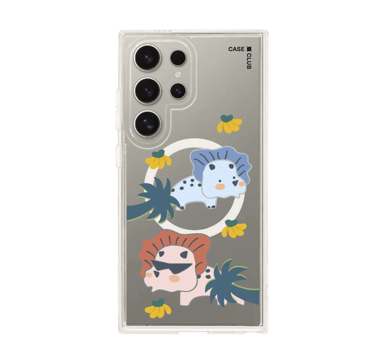 เคสใส samsung s24 ultra magsafe ไดโนคู่ซี้จอมซ่า